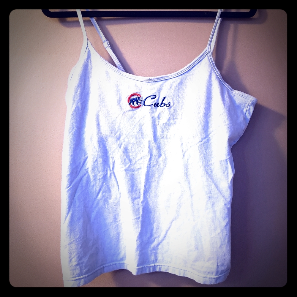 Chicago Cubs Spaghetti Strap Tank Top
